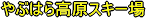 ��Ԃ͂獂���X�L�[��